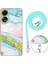Oppo A78 4g Mermer Crossbody Kordon Askısı Tampon Anti-Scratch Için Kılıf (Yurt Dışından) 1