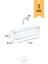 Mini Boy Izgaralı Buzdolabı Düzenleyici Organizer 3 Adet 2