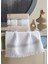 50 x 90 Jakarlı&nakışlı Pamuklu Havlu (4'lü) 8081 1