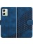 Motorola Moto G54 5g Manyetik Kart Tutucu Geometrik Desen Pu (Yurt Dışından) 1