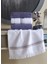 50 x 90 Jakarlı&nakışlı Pamuklu Havlu (4'lü) 8080 1