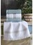 50 x 90 Jakarlı&nakışlı Pamuklu Havlu (4'lü) 8082 1