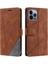 IPhone 15 Için Kılıf Pro Kart Tutucu Kickstand Pu Deri Darbeye Cüzdan (Yurt Dışından) 4