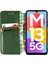 Samsung Galaxy M13 5g Zarif Iş Için Kılıf Kapak Çevirin Deri Kılıf (Yurt Dışından) 2