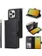 Iphone 15 Için Kılıf Pro Flip Kapak ile El Kayışı Fermuar Cep Kart Durumda (Yurt Dışından) 1