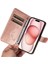 IPhone 15 Için Kılıf Yüksek Kaliteli Deri ve Kart Yuvası Cüzdan Telefon Kılıfı (Yurt Dışından) 5