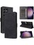 Samsung Galaxy S24 Ultra Rfıd Engelleme Kart Yuvaları Kapak Pu Flip (Yurt Dışından) 1