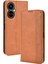 Tecno Camon 19 Cüzdan Pu Deri Manyetik Kapatma Için Kılıf (Yurt Dışından) 1