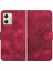 Motorola Moto G54 5g Manyetik Kart Tutucu Geometrik Desen Pu (Yurt Dışından) 1