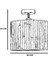 Bambu 010 Abajurlu Plafonyer Avize 4