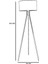 Fısco Tripod Eskitme Lambader Silindir 15-3 Abajurlu 4
