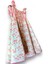 Lolli Boom Kids Kız Çocuk Fırfır Kol Flamingo Desen Askılı Elbise Pembe Beyaz Renk 4