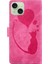 IPhone 15 Için Kılıf Kabartmalı Sevimli Kedi Cüzdan Kılıf Kart Cep Flip Folio (Yurt Dışından) 4