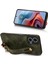 Motorola Moto G34 Kolaylık Bilek Kayışı Premium Pu Deri Kılıf (Yurt Dışından) 3