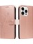 El Kayışı ile IPhone 14 Pro Için Kılıf Yüksek Kalite Deri Kabartmalı Kılıf (Yurt Dışından) 1