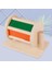 Montessori Öğretim Yardımcıları Gökkuşağı Ahşap Tekstil Davul 0-3 Yaşında Bebek Montessori Anaokulu Erken Eğitim Eğitici Oyuncaklar (Yurt Dışından) 1