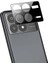 Xiaomi Poco X6 Pro Kamera Lens Koruyucu 3D Cam Siyah 1