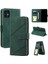 IPhone 11 Için Kılıf Pu Deri Cüzdan Flip Folio Bileklik Manyetik Kart (Yurt Dışından) 1
