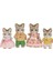 Sylvanian Families Çizgili Kedi Ailesi - Striped Cat Family 3