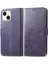 Iphone 14 Için Kılıf Artı Kapak Kapak Kısa Kayış Deri Kılıf Zarif Dört (Yurt Dışından) 3