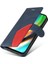 Motorola Moto G9 Artı Iki Renkli Dikiş Pu Deri Flip Folio Için Kılıf (Yurt Dışından) 2