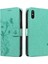 Xiaomi Redmi 9A Için Kılıf El Kayışı ve Kart ile Yüksek Kaliteli Deri (Yurt Dışından) 1