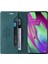 Samsung Galaxy A40 Kickstand Iki Kart Yuvaları Premium Deri Kılıf (Yurt Dışından) 5