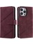IPhone 13 Için Kılıf Pro Bileklik Manyetik Kart Tutucu Kickstand Pu Deri (Yurt Dışından) 1
