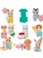 1 Adet Sylvanian Families Aksesuarlı Baby Party Sürpriz Mini Figür - 1 Adet - 5 cm 5