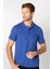 Slim Fit Melanj Düz Polo Yaka T-Shirt 2