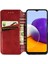 Samsung Galaxy A22 5g Cüzdan Fonksiyonu Için Kılıf Moda Tasarım Deri (Yurt Dışından) 5