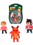 Stumble Guys 5 cm 3'lü Figür - Ms Stumble- Inferno Dragon-Good Gabby-3 Adet 2