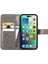 Iphone 14 Için Kılıf Artı Kapak Kapak Kısa Kayış Deri Kılıf Zarif Dört (Yurt Dışından) 4