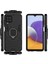 Samsung Galaxy A22 4g Için Kılıf 360 &deg; Dönen Halka Askeri Damla Koruma (Yurt Dışından) 4