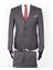 Slim Fit Sivri Yaka-Çift Yırtmaç Açık Kahverengi Drop 6 Yelekli Takım Elbise 1