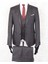 Slim Fit Sivri Yaka-Çift Yırtmaç Açık Kahverengi Drop 6 Yelekli Takım Elbise 2