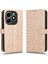Tecno Spark 20 Manyetik Toka Geometrik Desen Deri Cüzdan Için Kılıf (Yurt Dışından) 4