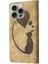 IPhone 15 Için Kılıf Pro Tutucu Kapak Kart Cep Flip Folio Kabartmalı Kedi (Yurt Dışından) 4