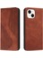IPhone 14 Kart Yuvaları Tutucu Manyetik Folio Kapak Pu Deri Cüzdan (Yurt Dışından) 1