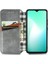 Infinix Sıcak 11 Oyun Flip Kapak Zarif Iş Deri Kılıf (Yurt Dışından) 5