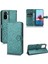 Xiaomi Redmi Için Not 10 4g Deri Cüzdan Kapak Geometrik Desen (Yurt Dışından) 4