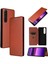 Sony Xperia 1 Iii Deri Folio Flip Case Kart Ekleme ile Kılıf (Yurt Dışından) 5