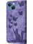 IPhone 13 Için Kılıf Tutucu Kapak Cüzdan Kılıf Kart Cep Flip Folio Kedi (Yurt Dışından) 5