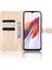Xiaomi Redmi Için 11A 4g Geometrik Desen Manyetik Toka Deri (Yurt Dışından) 4