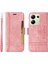 Xiaomi Redmi Not 13 4g Kart Yuvaları Için Kılıf Cüzdan Kapak Çevirin Tpu Deri (Yurt Dışından) 1
