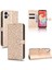Samsung Galaxy A04E Manyetik Toka Geometrik Desen Deri Kılıf (Yurt Dışından) 1