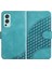 Oneplus Nord 2 Için Kılıf Geometrik Desen Darbeye Deri Kılıf Manyetik (Yurt Dışından) 1