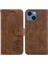 Iphone 15 Için Kılıf Artı Tutucu Kapak Cüzdan Kılıf Flip Folio Kart Cep (Yurt Dışından) 1