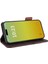 Kart Tutucu Kickstand ile iphone 15 Deri Folio Flip Case Için Kılıf (Yurt Dışından) 4