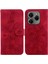 Tecno Spark 20 Pro 4g Cüzdan Kickstand Manyetik Kabartmalı Zambak Için Kılıf (Yurt Dışından) 5